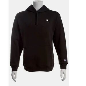 New Champion Hoodie Logo Pullover Sweatshirt Size Small Hooded Fleece Lined
